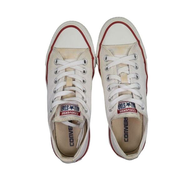 Converse Shoes Womens 7 Sneakers Chuck Taylor All Star Canvas White Casual Low - Picture 6 of 12